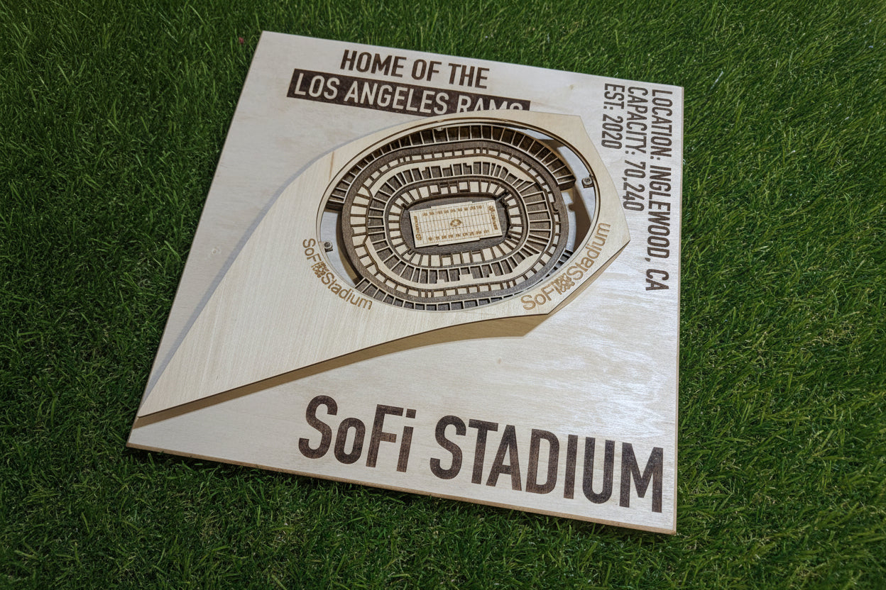 SoFi Stadium Display - Los Angeles Rams