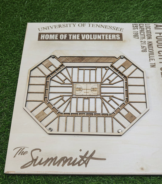 Thompson-Boling Arena Display - Tennessee Vols