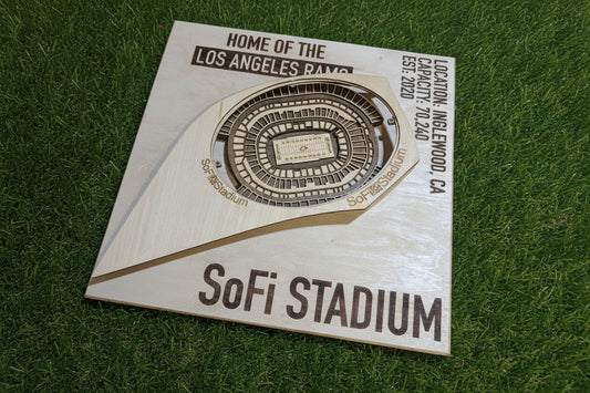 SoFi Stadium Display - Los Angeles Rams