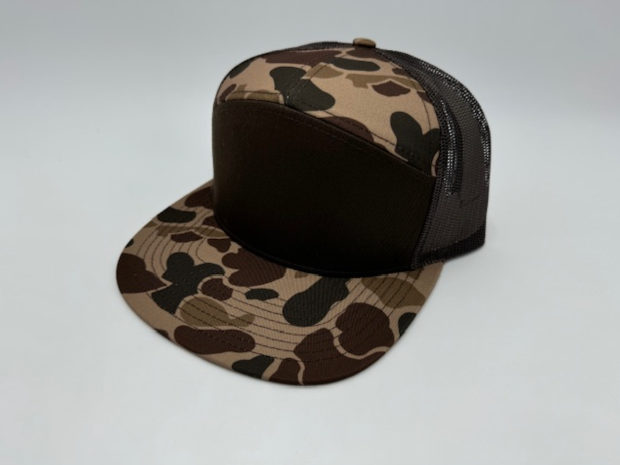 RICHARDSON: 168 7-Panel Flatbill Snapback