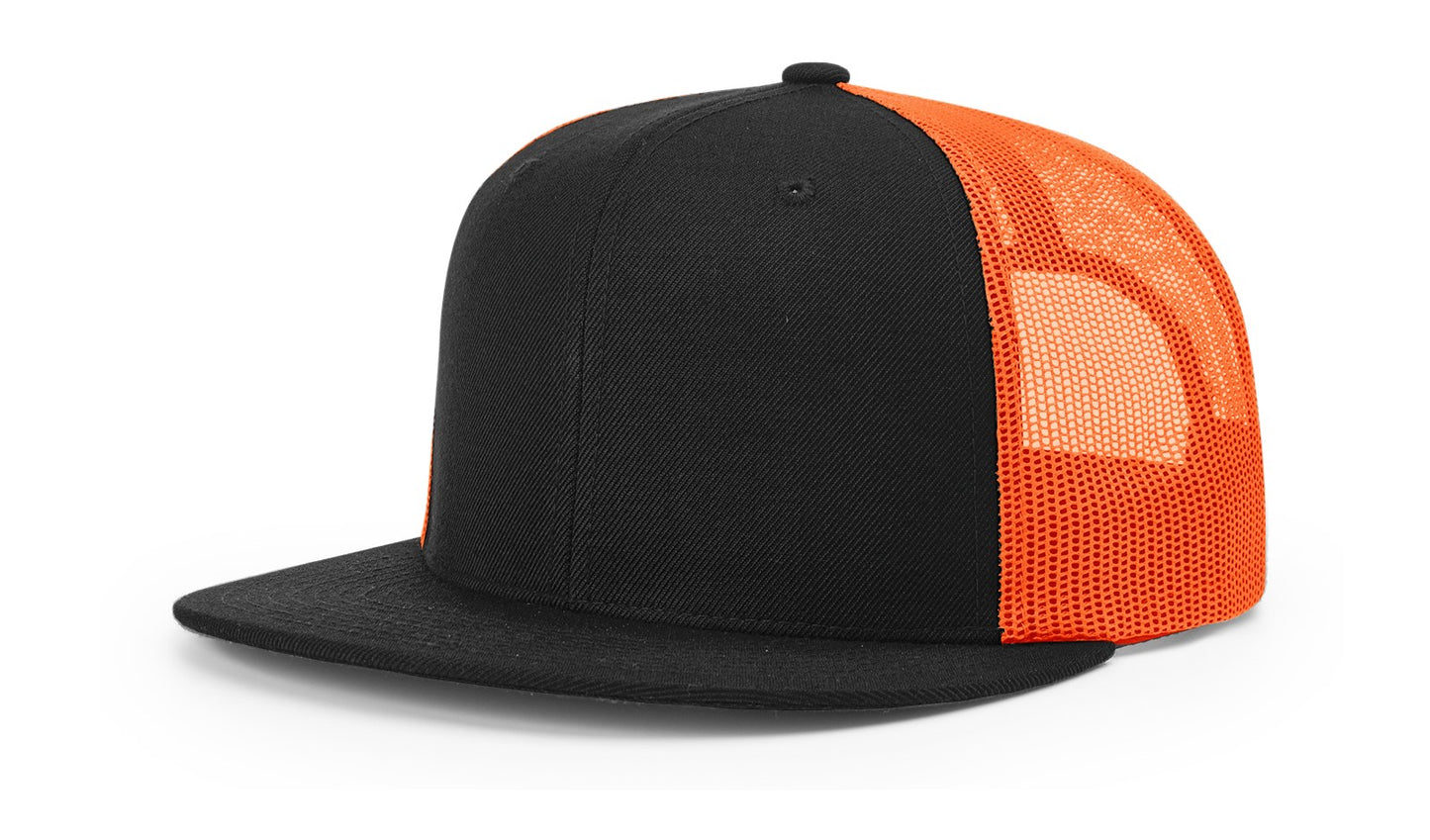 RICHARDSON: 511 Acrylic-Wool Blend Flatbill Trucker Snapback