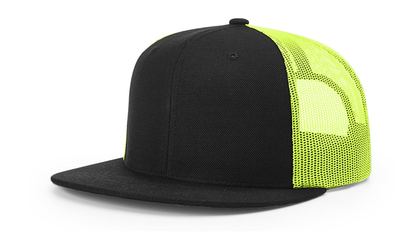 RICHARDSON: 511 Acrylic-Wool Blend Flatbill Trucker Snapback