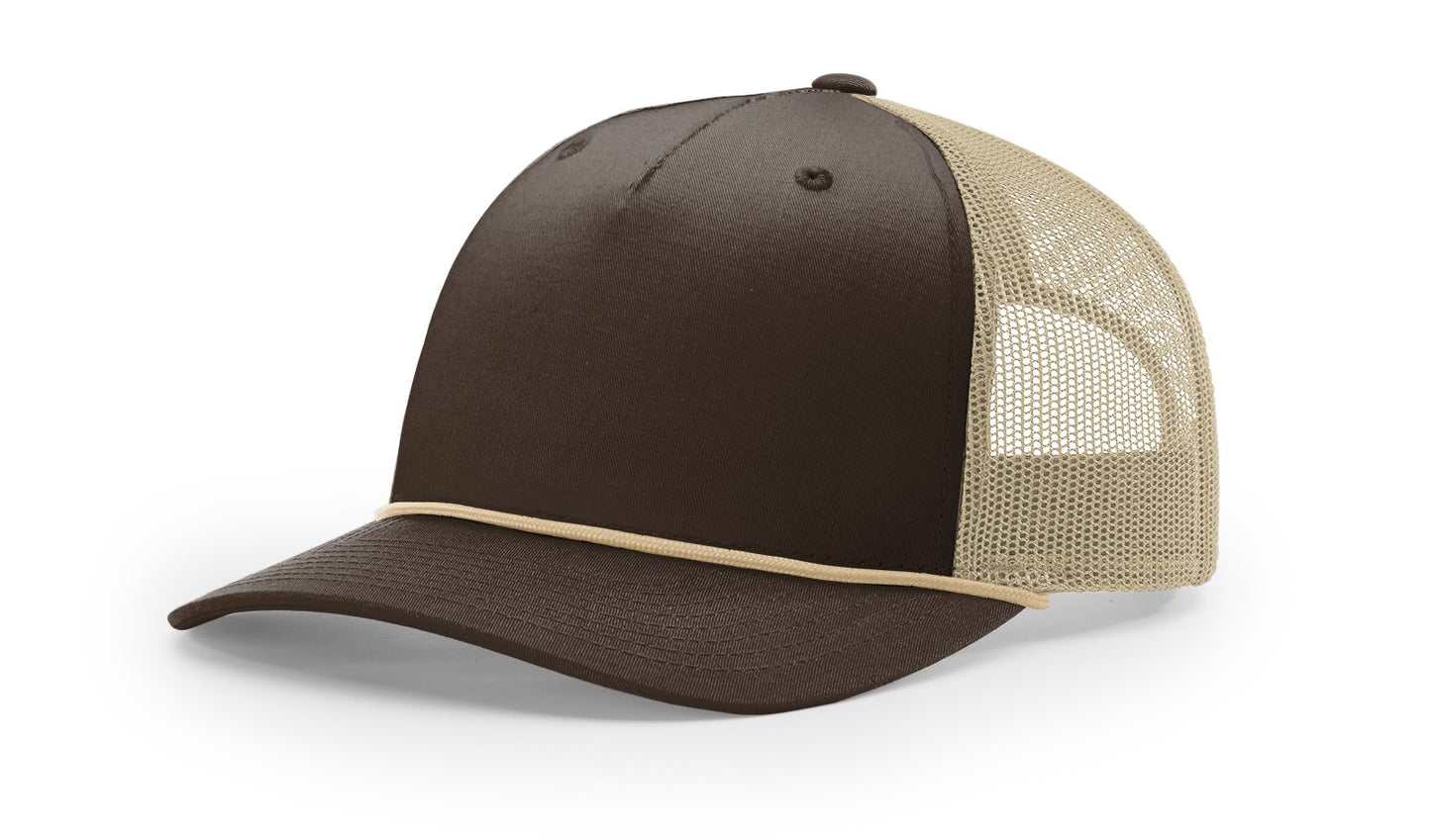 RICHARDSON: 112FPR 5-Panel Rope Snapback