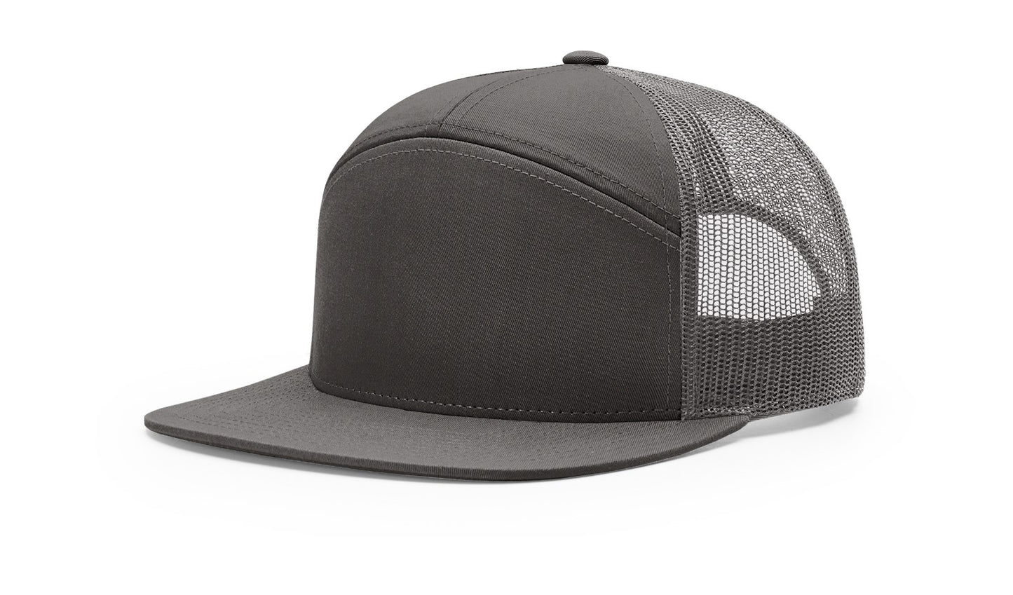 RICHARDSON: 168 7-Panel Flatbill Snapback