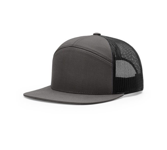 RICHARDSON: 168 7-Panel Flatbill Snapback