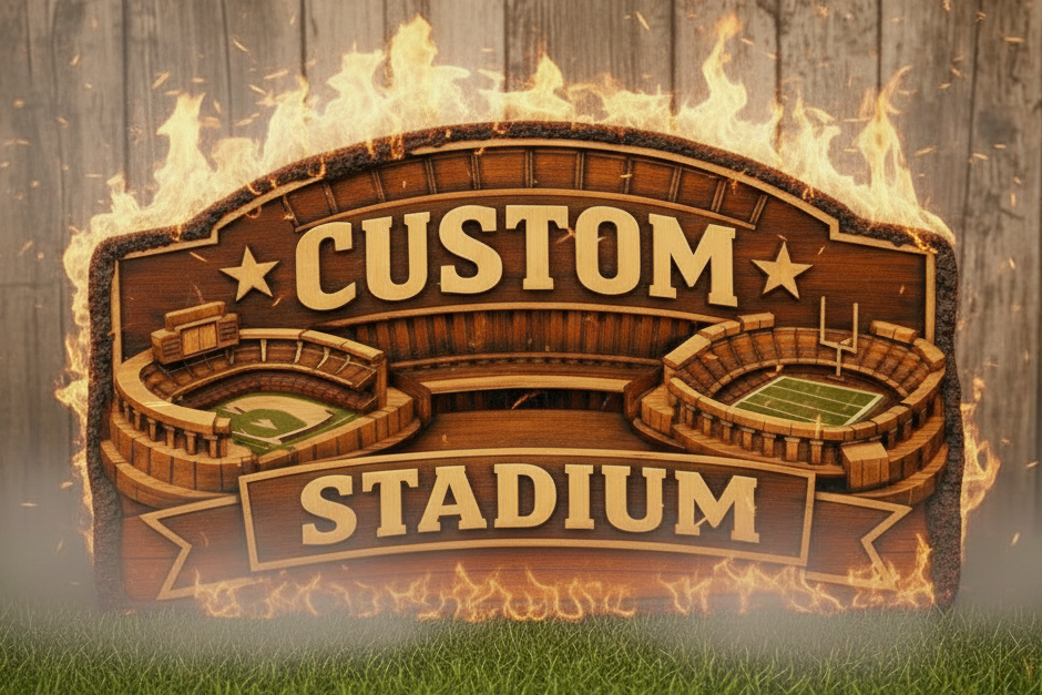 *Custom Stadium Display
