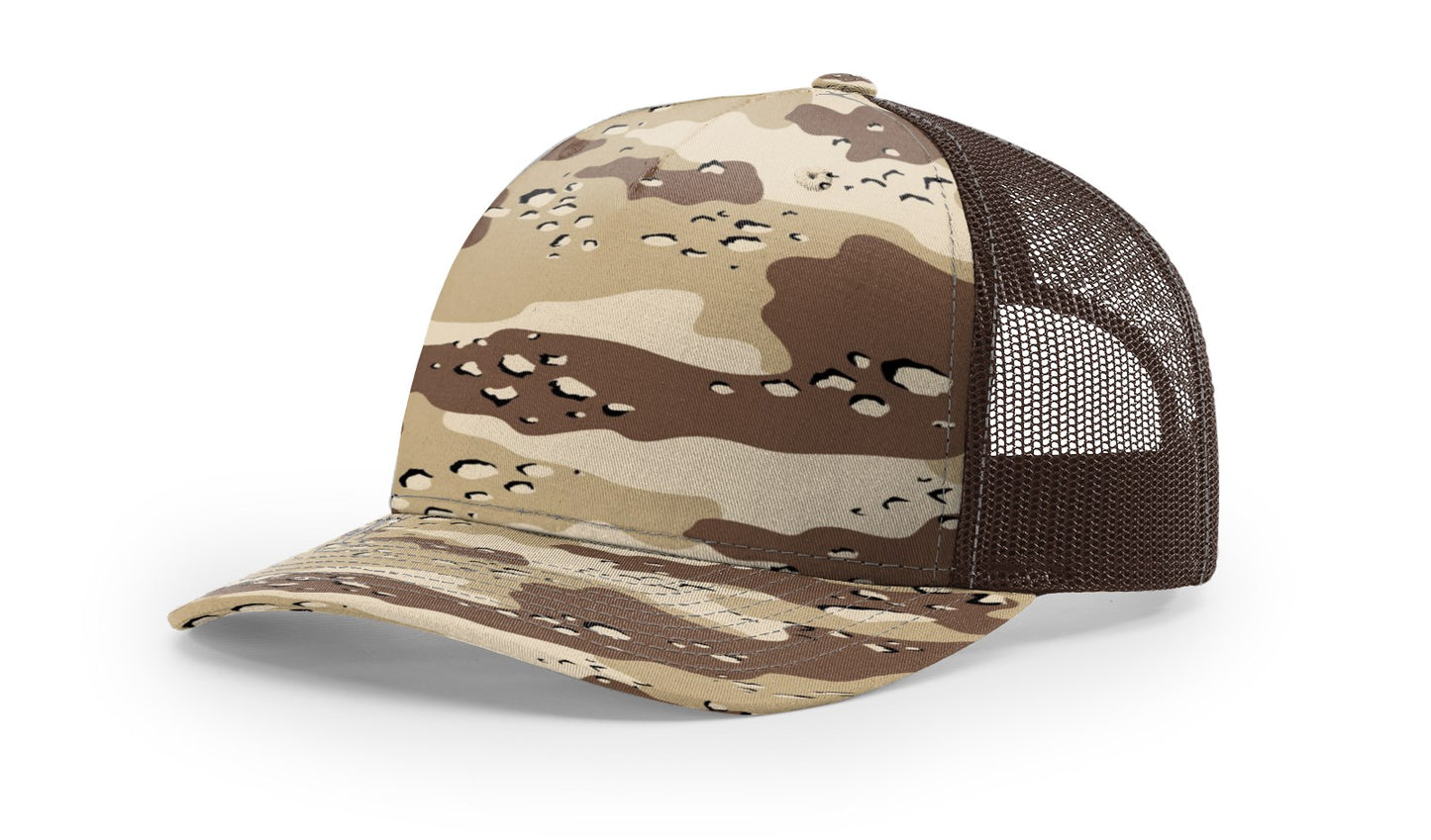RICHARDSON: 112PFP Printed 5-Panel Snapback