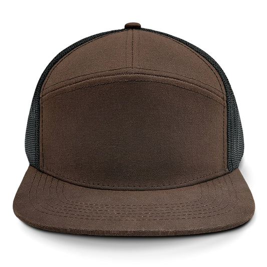 SA7AGE WAXED - 7 Panel Snapback