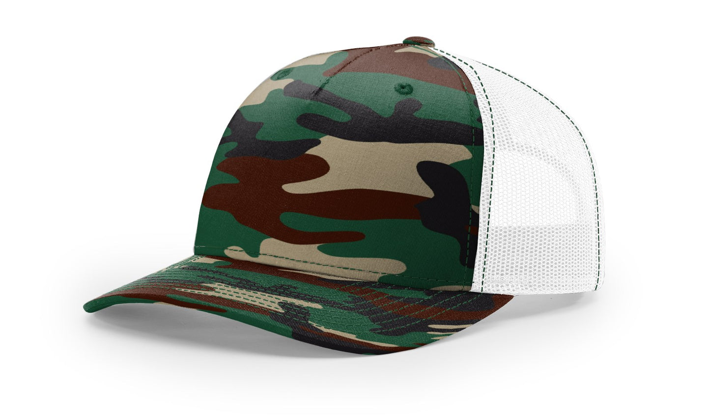 RICHARDSON: 112PFP Printed 5-Panel Snapback