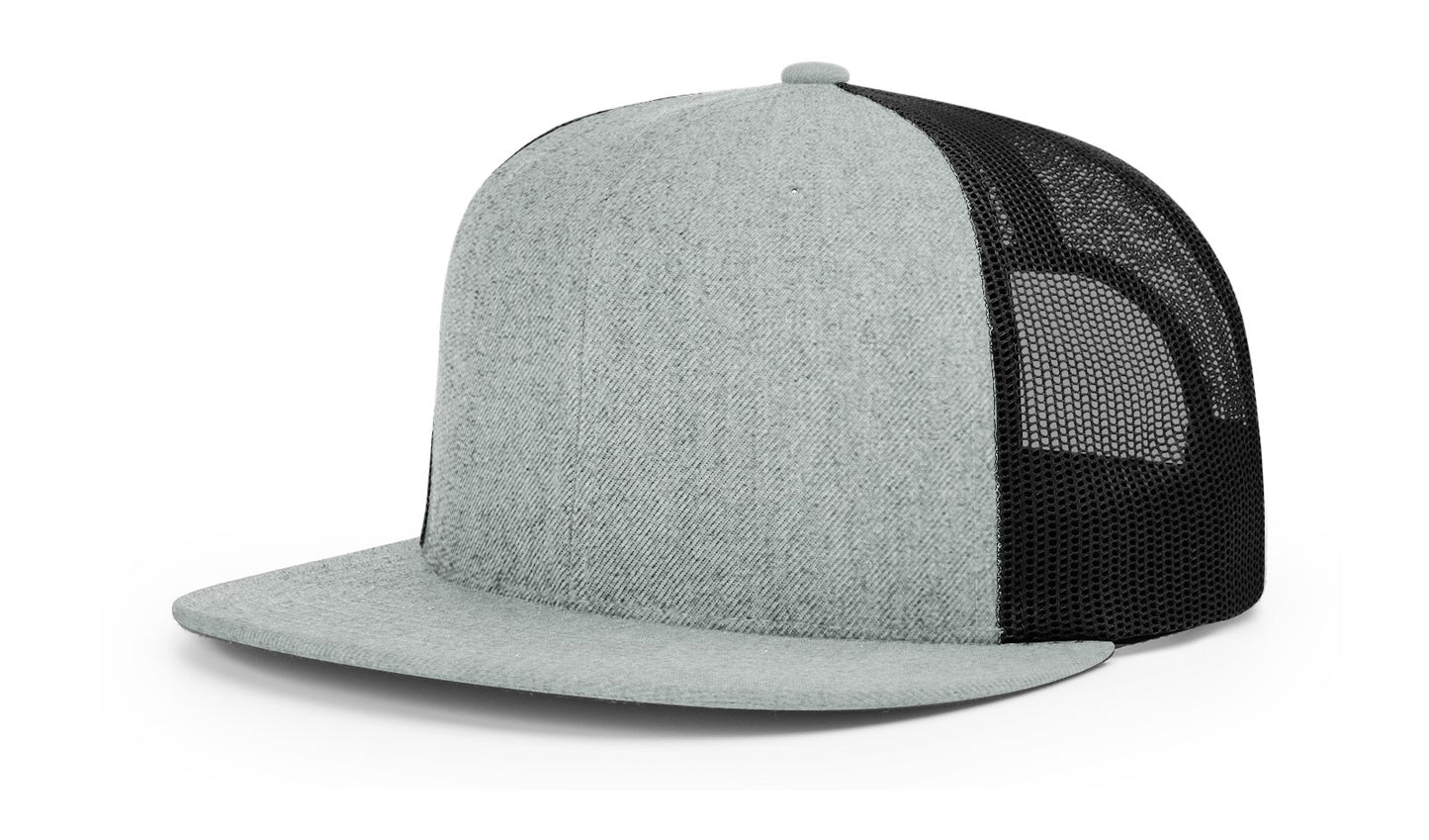 RICHARDSON: 511 Acrylic-Wool Blend Flatbill Trucker Snapback