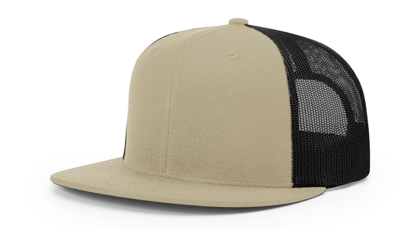 RICHARDSON: 511 Acrylic-Wool Blend Flatbill Trucker Snapback