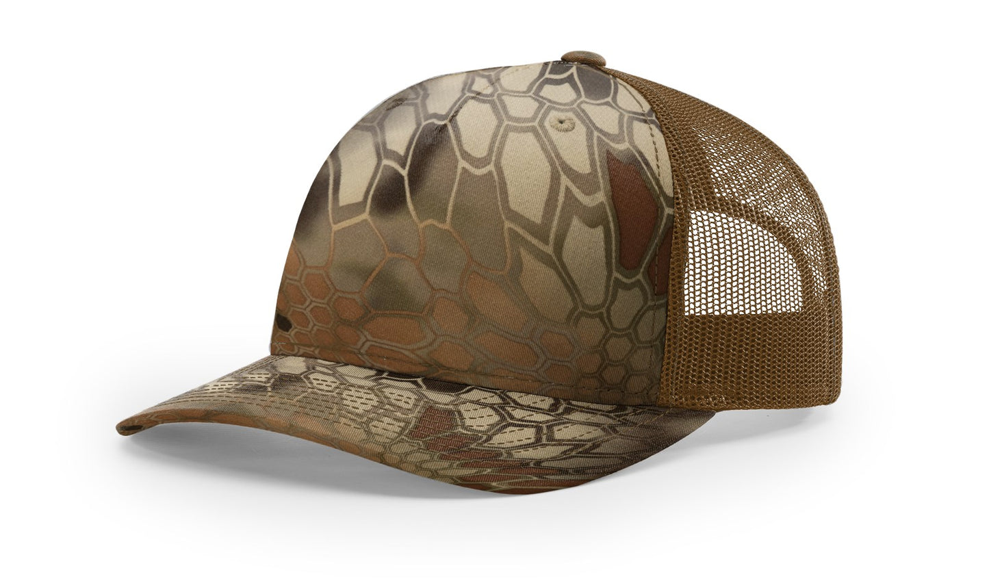 RICHARDSON: 112PFP Printed 5-Panel Snapback