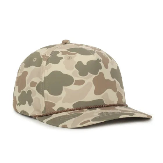 OC558 5=Panel Rope Snapback