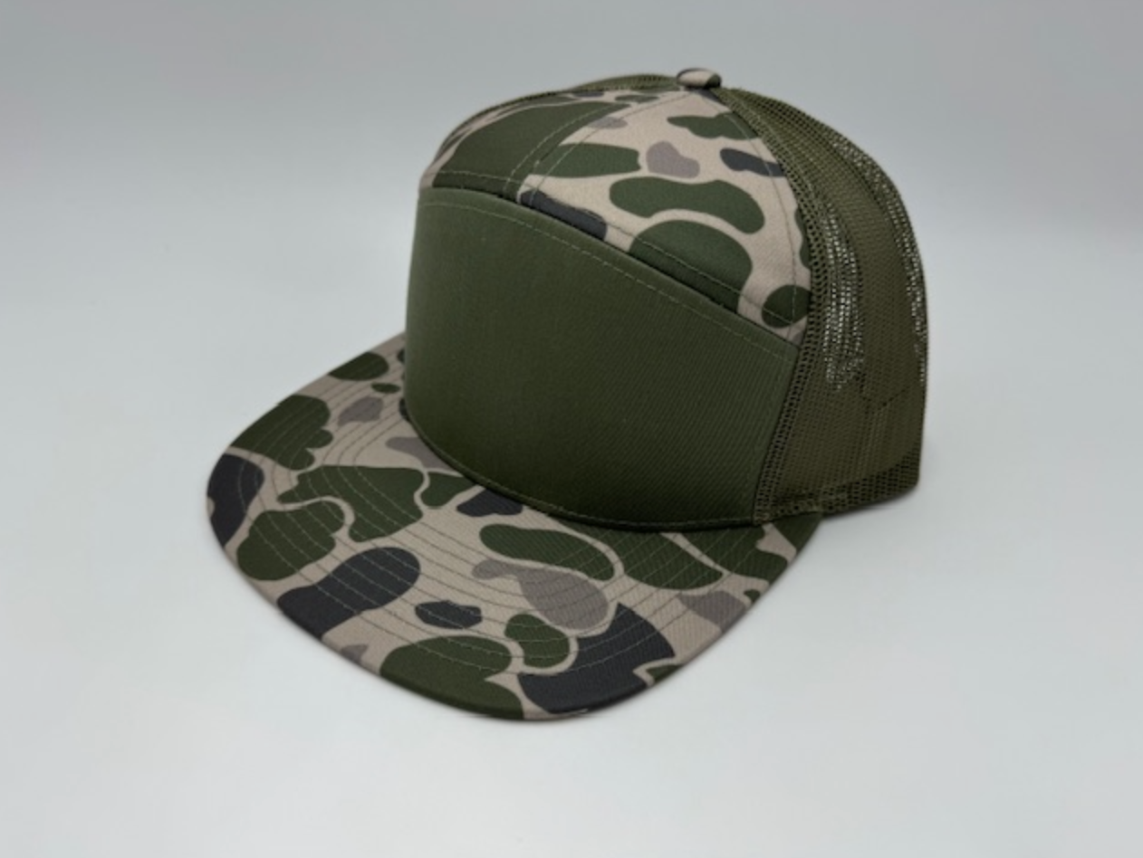 RICHARDSON: 168 7-Panel Flatbill Snapback