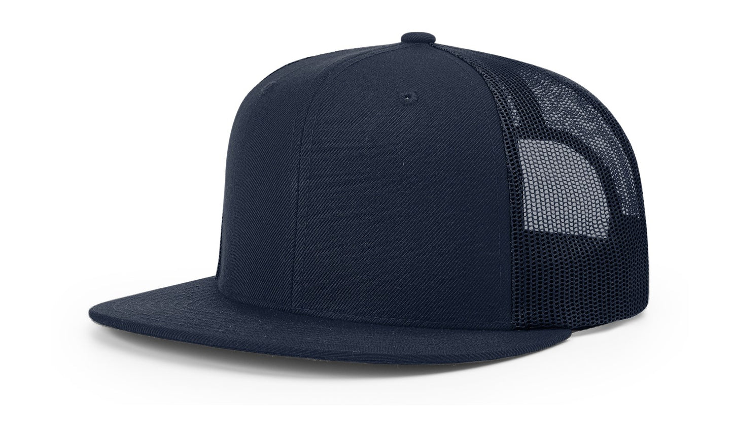 RICHARDSON: 511 Acrylic-Wool Blend Flatbill Trucker Snapback