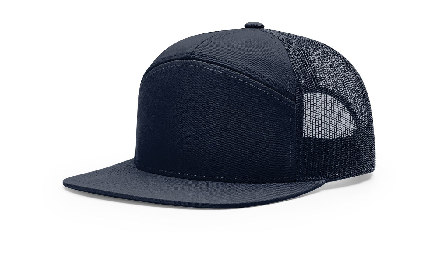 RICHARDSON: 168 7-Panel Flatbill Snapback