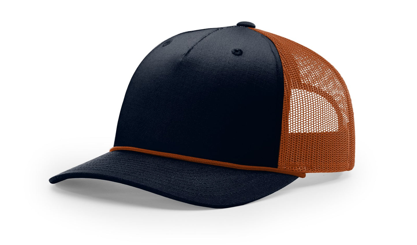 RICHARDSON: 112FPR 5-Panel Rope Snapback