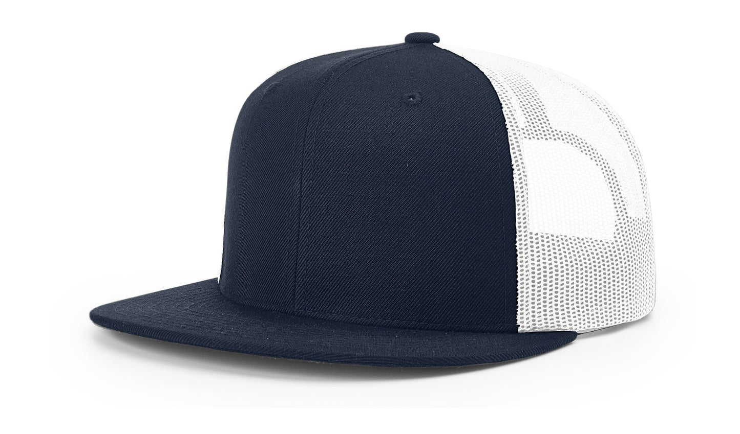 RICHARDSON: 511 Acrylic-Wool Blend Flatbill Trucker Snapback