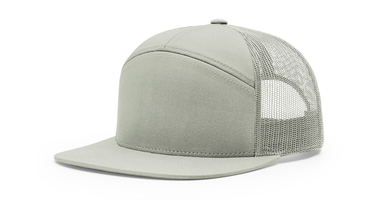 RICHARDSON: 168 7-Panel Flatbill Snapback