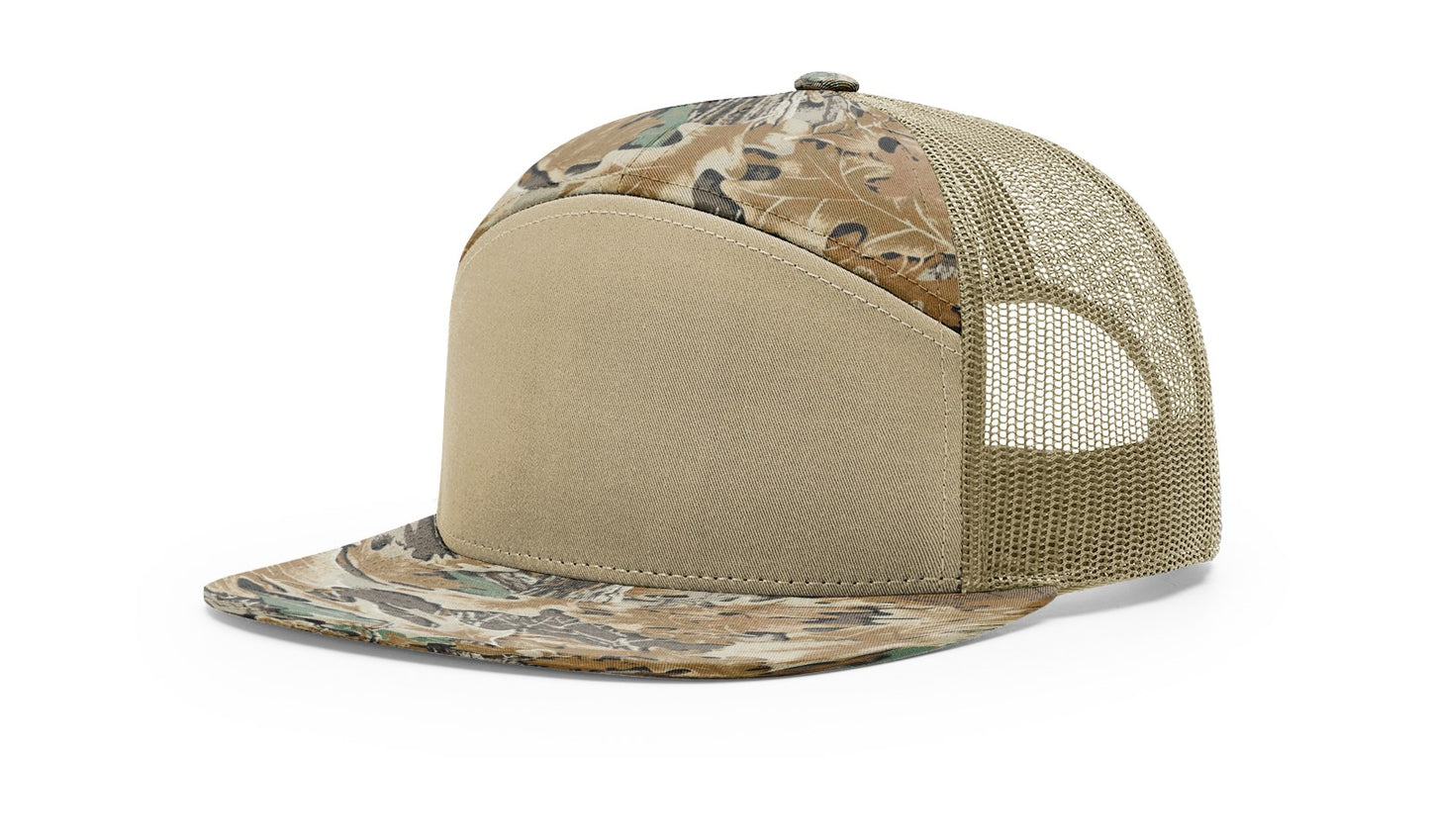 RICHARDSON: 168 7-Panel Flatbill Snapback