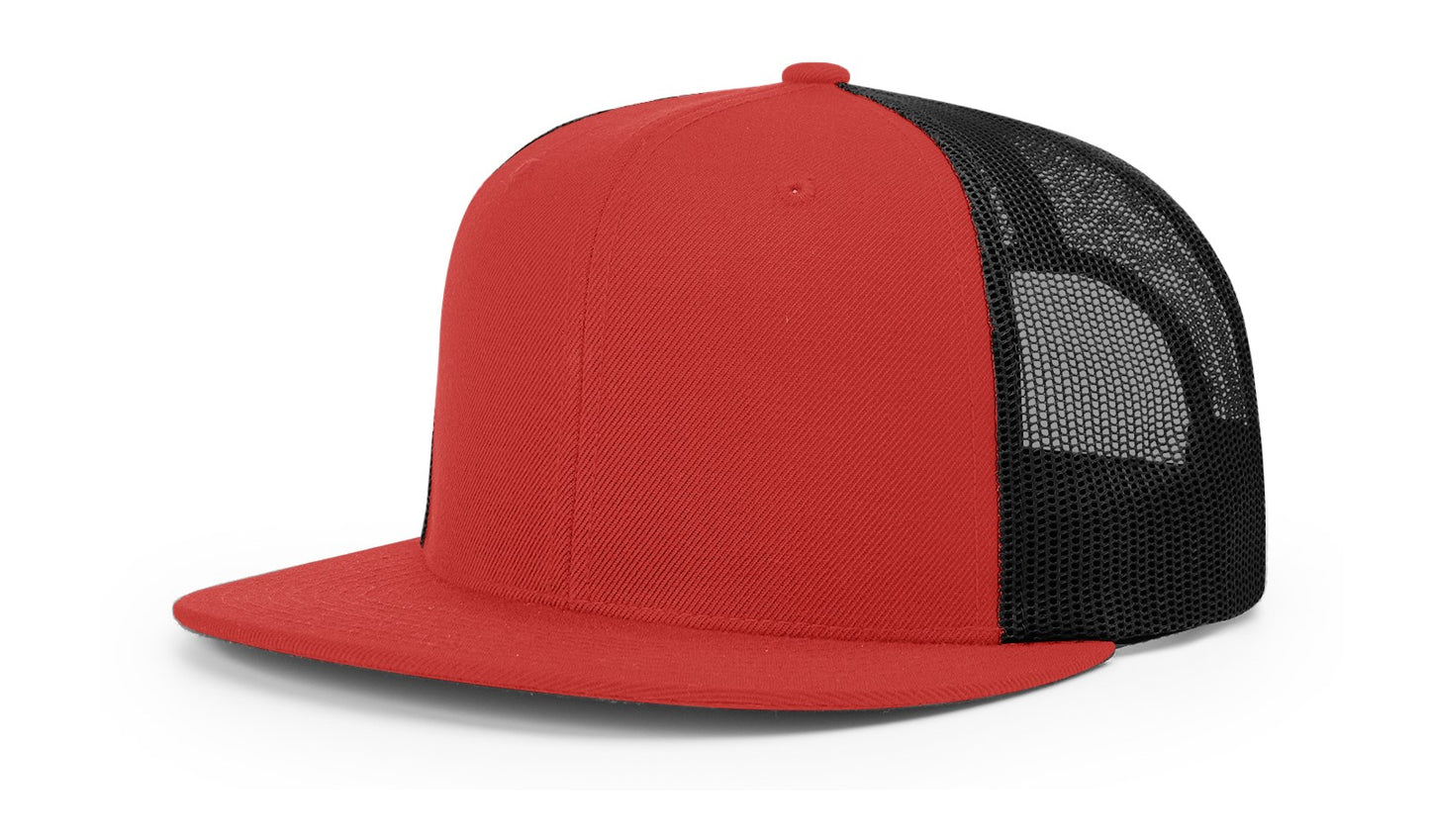 RICHARDSON: 511 Acrylic-Wool Blend Flatbill Trucker Snapback