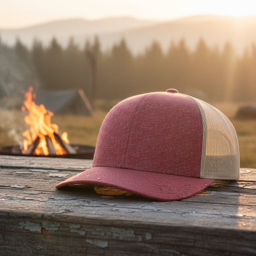 RICHARDSON: 115CH Low Pro Heather Snapback