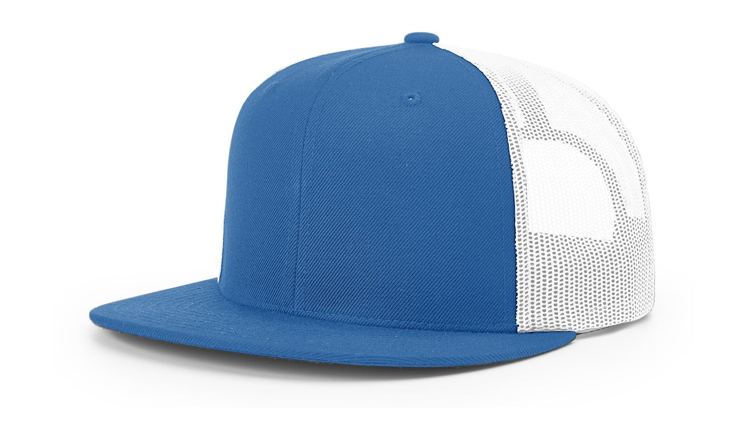 RICHARDSON: 511 Acrylic-Wool Blend Flatbill Trucker Snapback