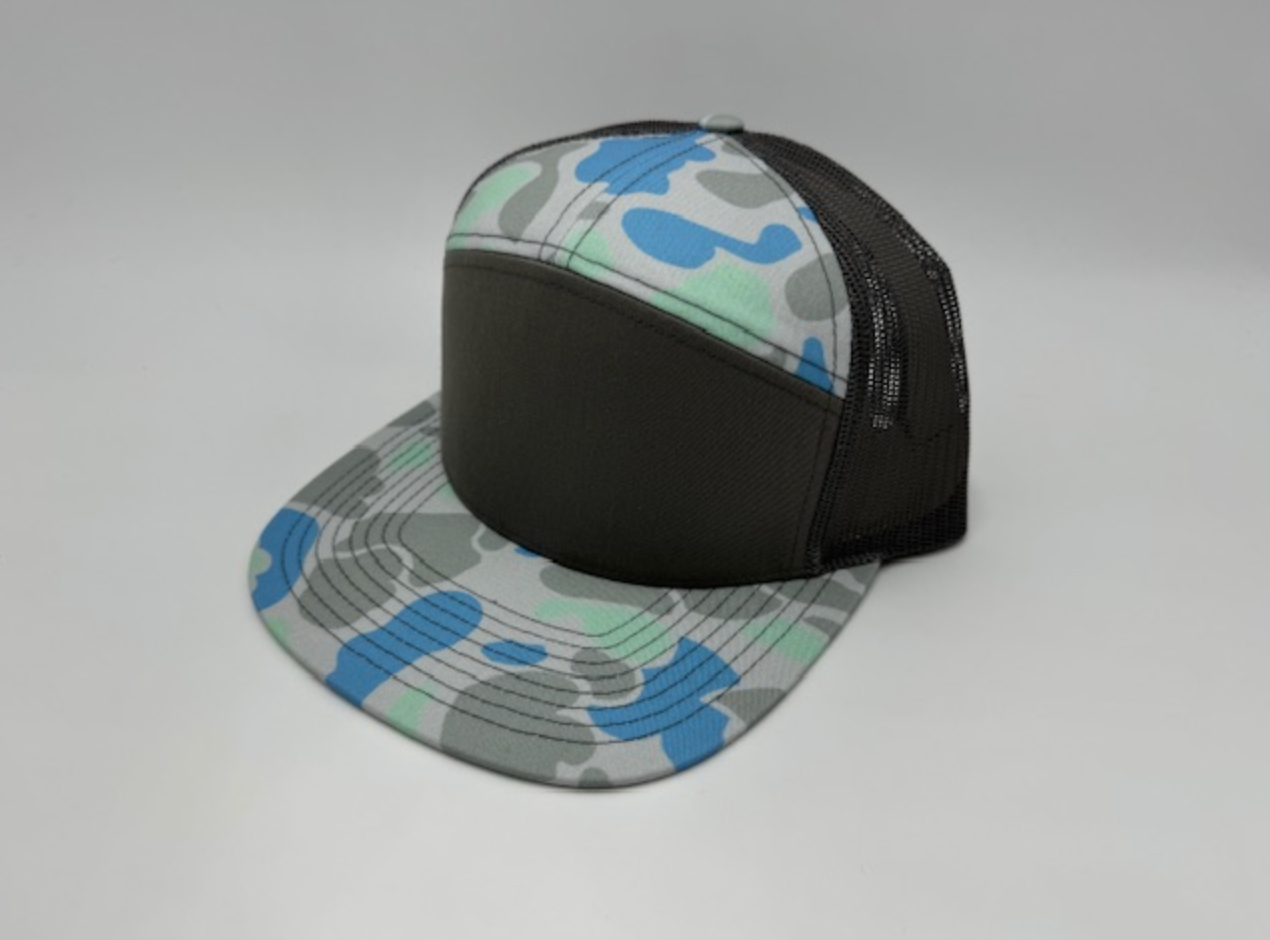 RICHARDSON: 168 7-Panel Flatbill Snapback