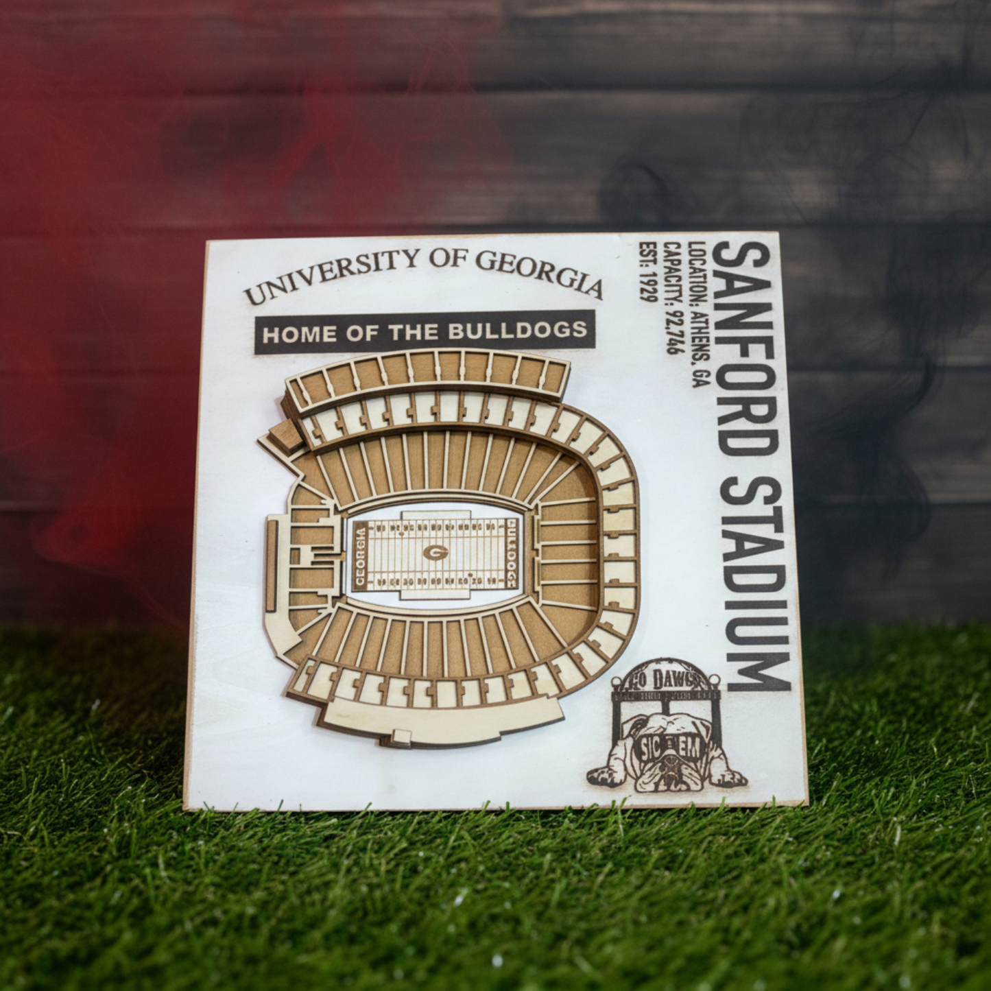 Sanford Stadium Display - Georgia Bulldogs