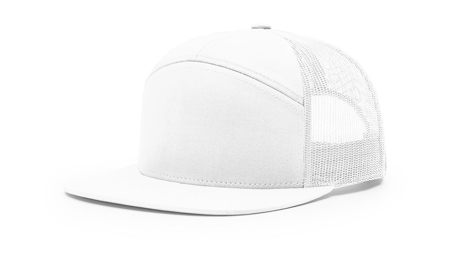 RICHARDSON: 168 7-Panel Flatbill Snapback