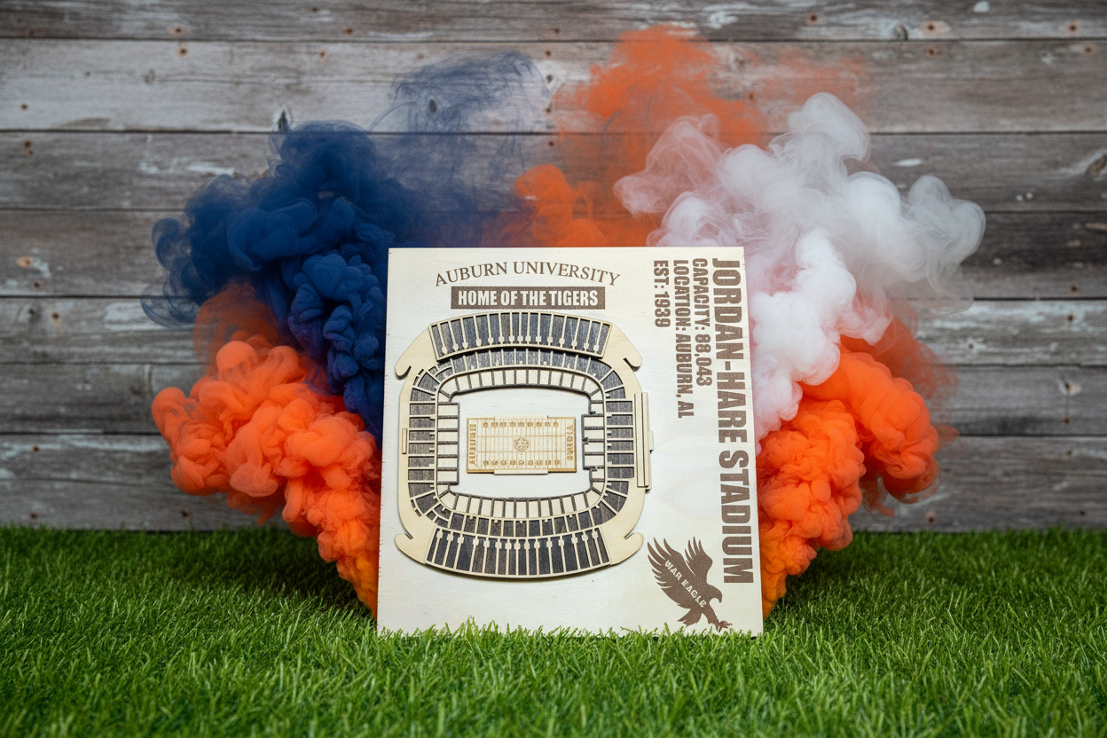 Jordan-Hare Stadium Display - Auburn Tigers